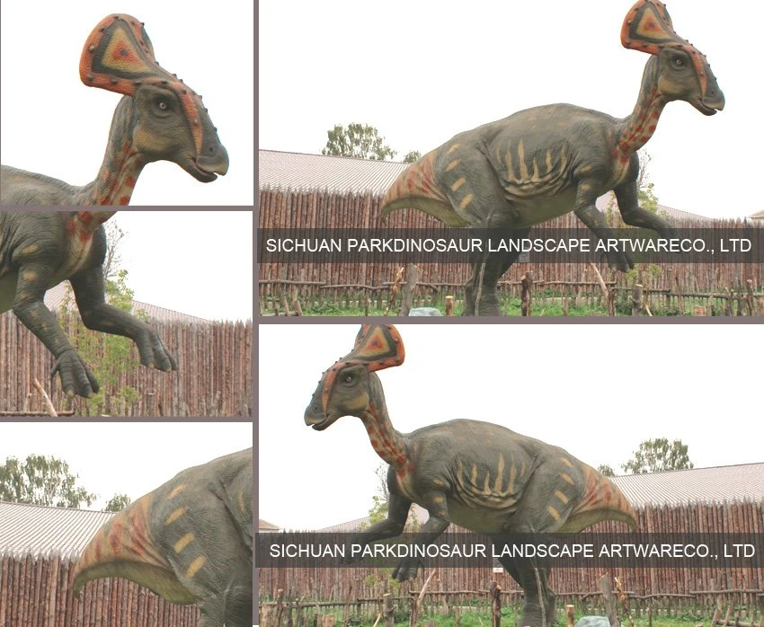 Realistic Animatronic Dinosaur Statue For Theme Park -X