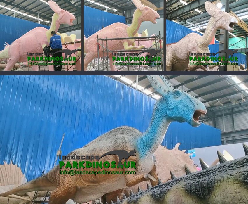 Animatronic Life Size Decorations Dinosaur-Production