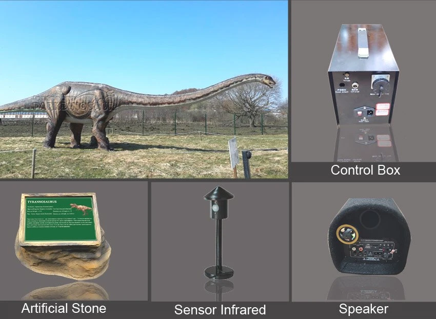 Jurassic Statue Giant Dinosaurs-F