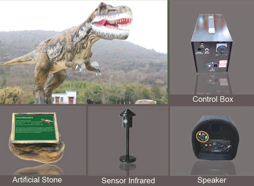 Popular Giant Trex Statue For Water Park-F