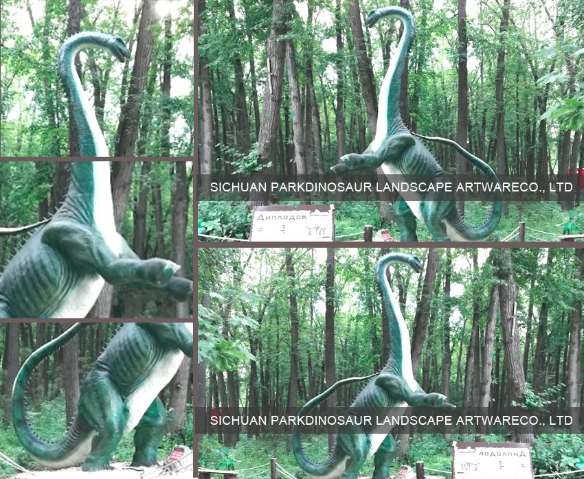 Outdoor Dinosaur Statues For Zoo Decoration-X