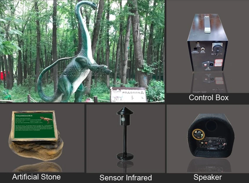 Outdoor Dinosaur Statues For Zoo Decoration-F