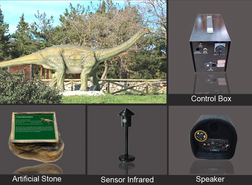 Jurassic Park Animatronics Giant Dinosaur-X
