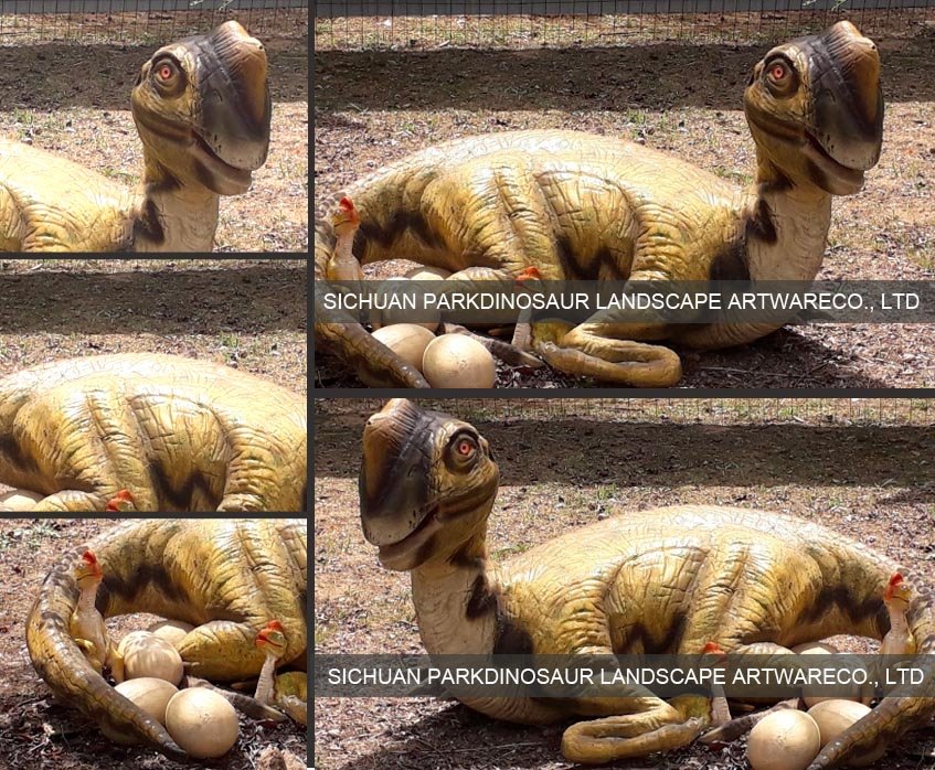 Forest Dinosaurs Statue-Details