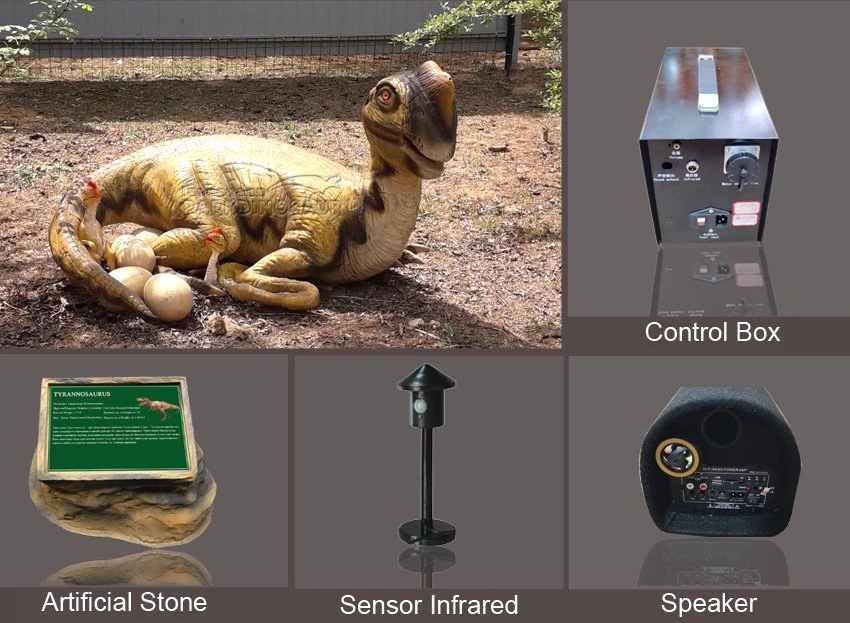 Forest Dinosaurs Statue -F
