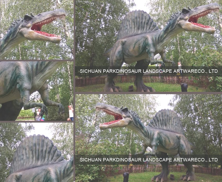 Jurassic World Spinosaurus Statue-X