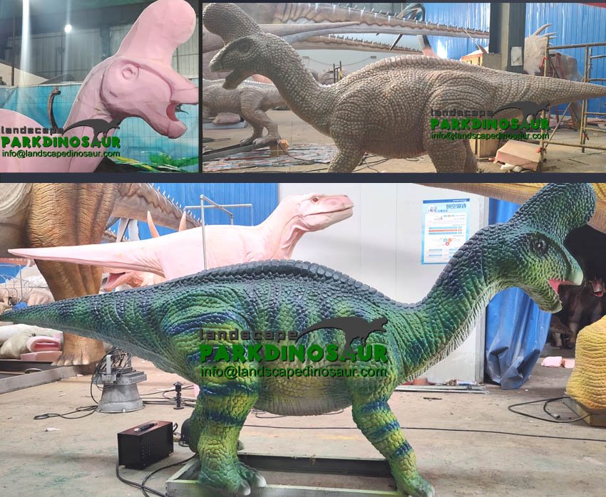 Big Dinosaur Garden Statue-Production