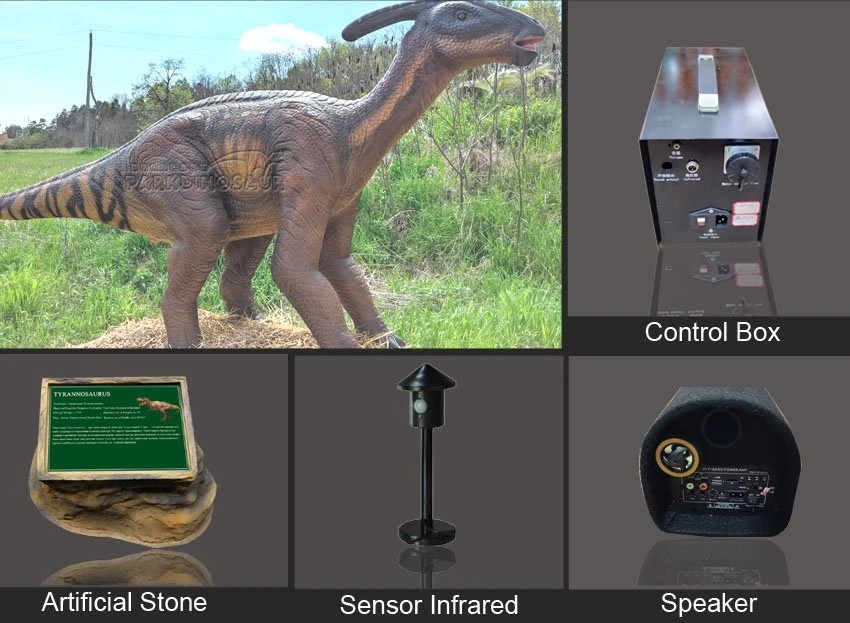 Jurassic Park Statue Real Dinosaurs -F