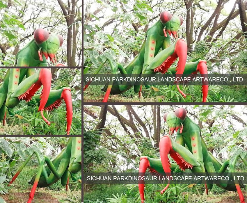 Forest Decoration Realistic Giant Insect Statue-X