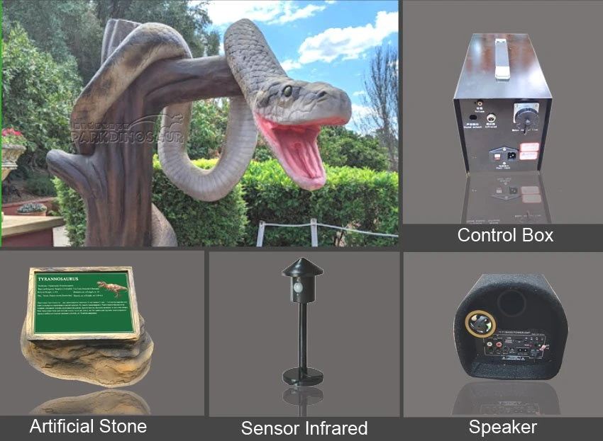 Animatronic Life Size Animal Statue For Forest-F