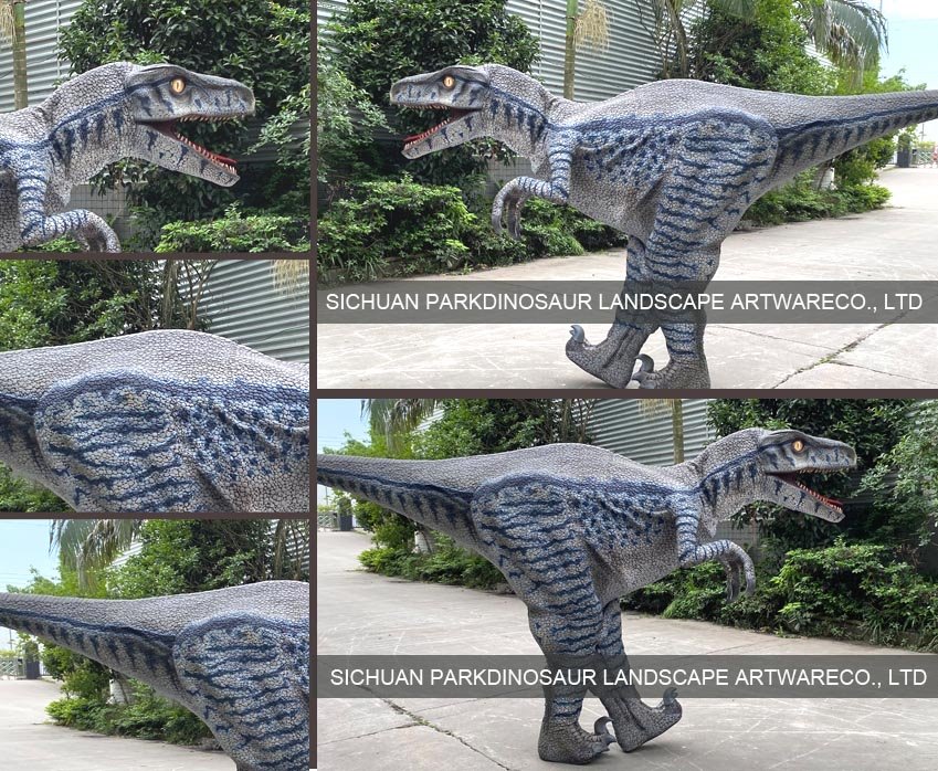 Popular Animatronic Velociraptor Costume For Party-X
