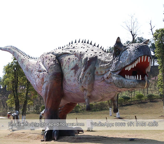 large dinosaur statue-1