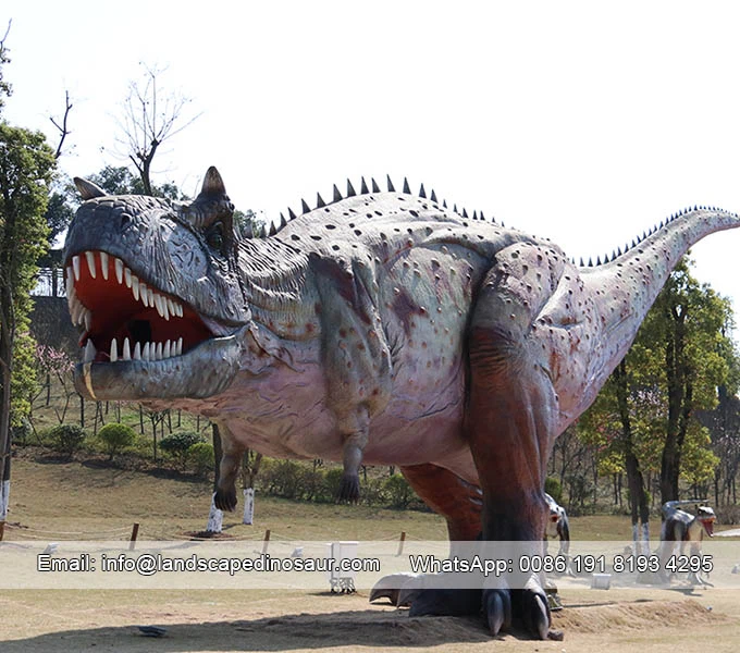 large dinosaur statue-2