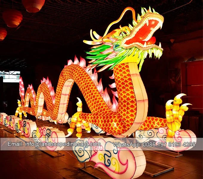 Huge Silk Dragon Lantern-2