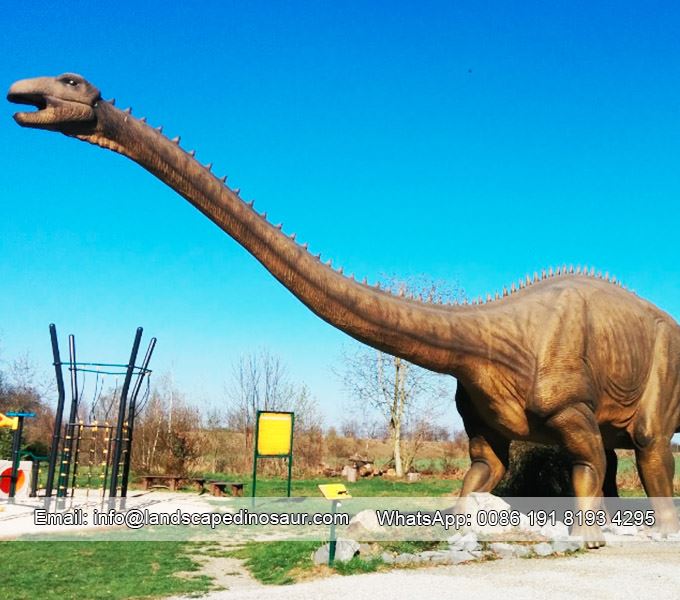 Animatronic Life Size Dinosaur Diplodocus For Park-01