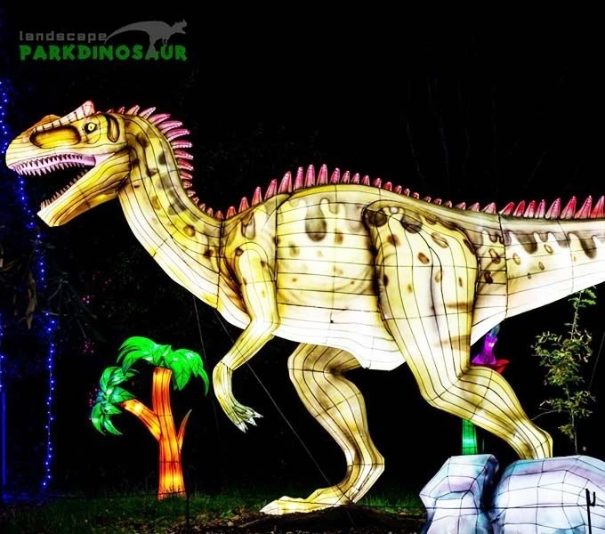 Customized Life Size Dinosaur lanterns-03