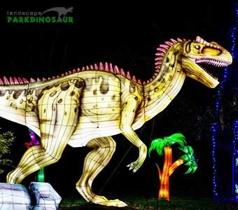 Large Dinosaur Lanterns For Park Decoration
