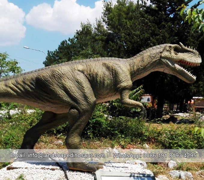 Giant Animated Dinosaur Model For Golf Decoration