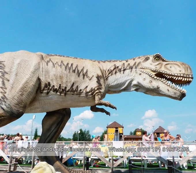 Large Size Dinosaur Model T-Rex For Park-01