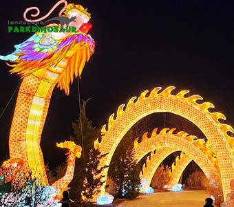 Outdoor Big Size Dragon Lantern