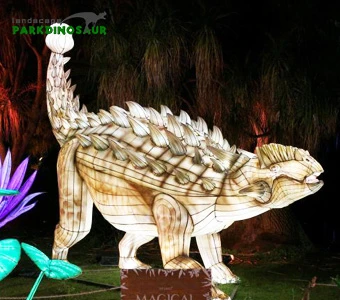 Traditional Silk Dinosaur Lanterns
