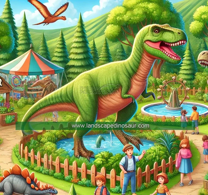 mini dinosaur park