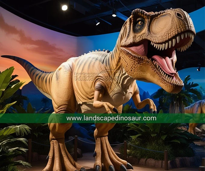 an Animatronic Dinosaur Trex for Exhibit