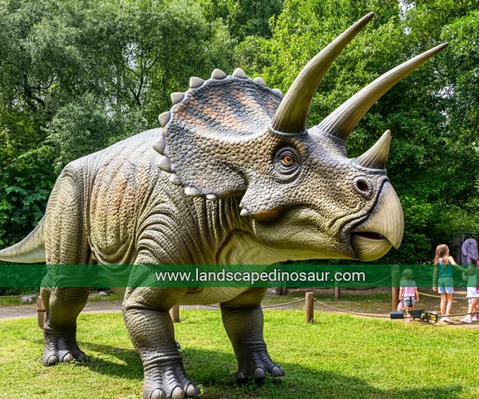 animatronic Triceratops