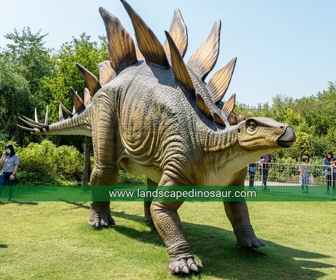 animatronic Stegosaurus