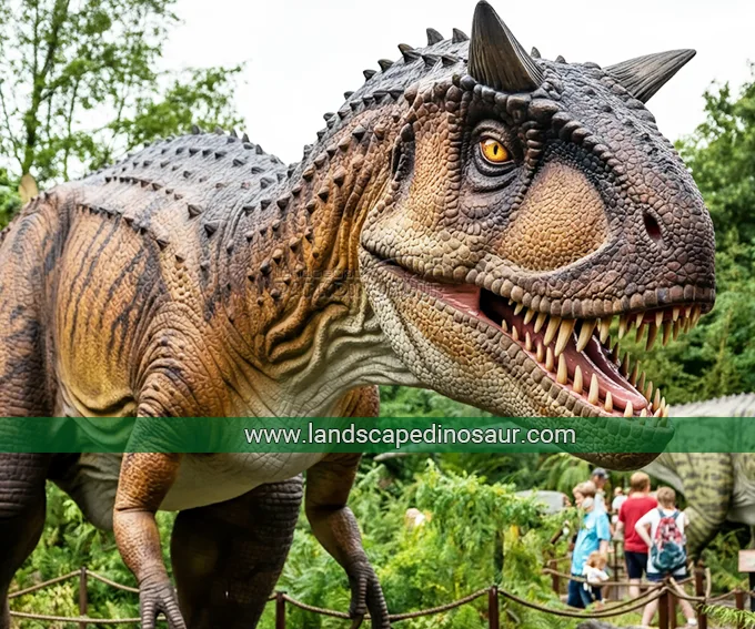 Animatronic Carnotaurus