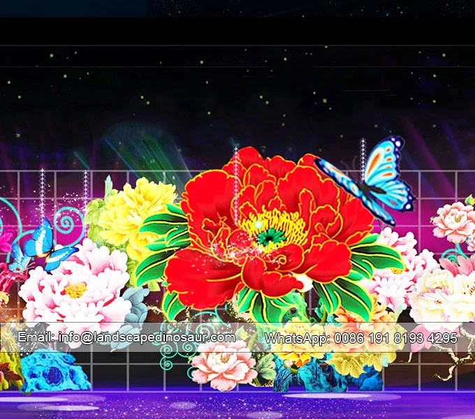 Giant Flower Festival Lantern-3