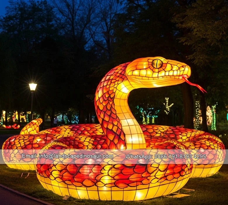 Huge Zoo Snake Lantern